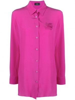 Košulja Etro ružičasta