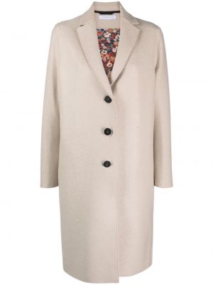 Cappotto di lana Harris Wharf London beige