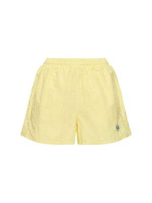 Shorts en nylon Tory Sport jaune