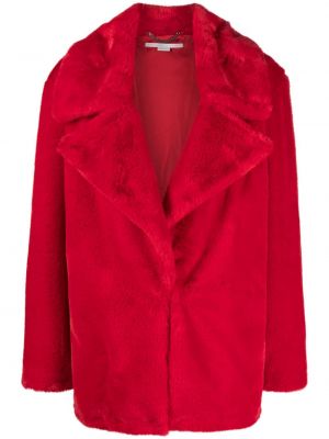 Szőrös dzseki Stella Mccartney piros