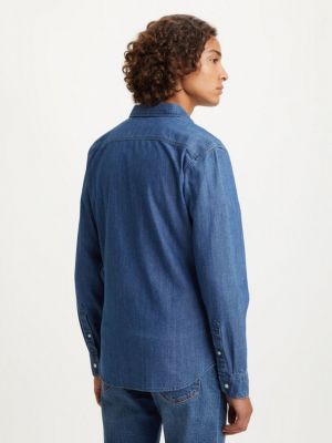 Slim fit jeanshemd Levi's® blau