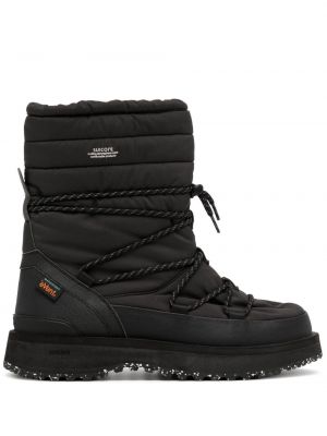 Dygsniuotos sniego batai Suicoke juoda