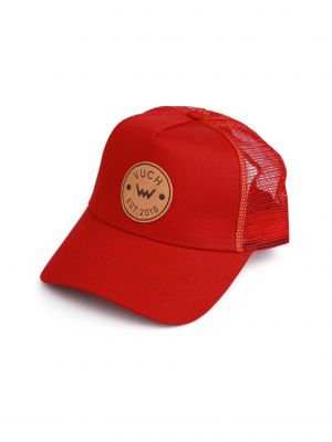 Kepurė su snapeliu Vuch raudona
