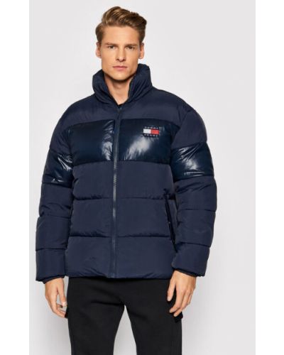 Tommy Jeans Pehelykabát Tonal Colorblock DM0DM11207 Sötétkék Regular Fit