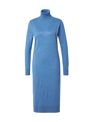 Плетена меланж рокля Saint Tropez синьо