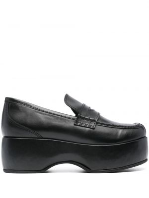 Pantofi loafer cu platformă Nicole Saldaña negru