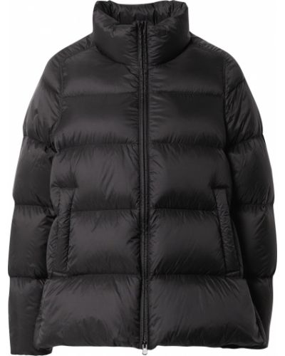 Nylónová priliehavá zimná bunda na zips Jnby - čierna