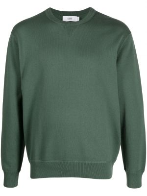 Пуловер с кръгло деколте Closed зелено