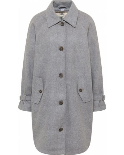 Retro stiliaus paltas Dreimaster Vintage pilka