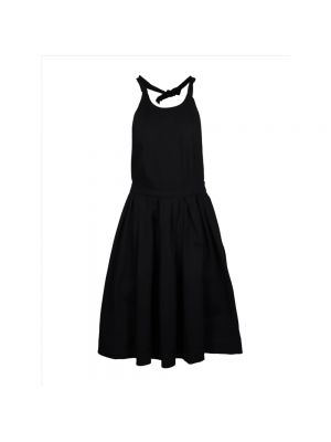 Sukienka mini z otwartymi plecami Prada czarna