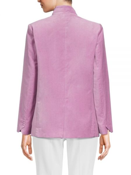 Велюровая куртка Zadig & Voltaire розовая