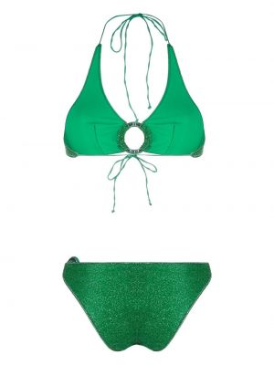 Bikini en tricot Oséree vert