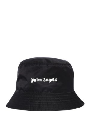 Chapeau brodée Palm Angels noir