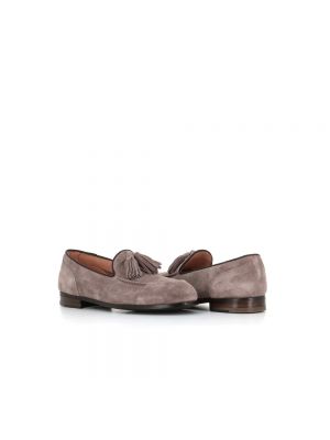 Loafers de ante Alberto Fasciani gris