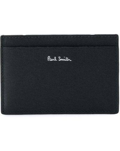 Ριγέ πορτοφόλι με σχέδιο Paul Smith μαύρο