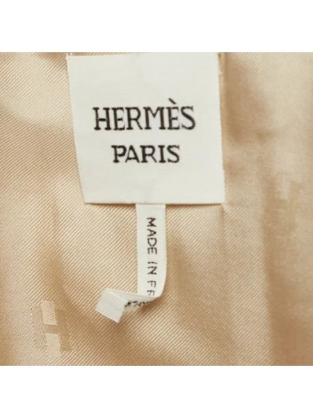 Crop top de cuero retro Hermès Vintage rosa