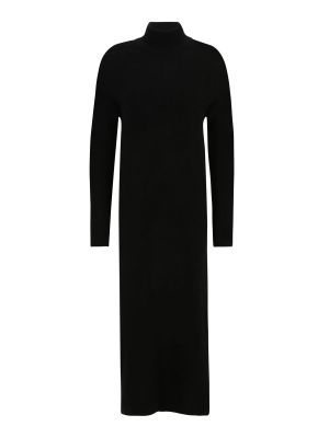 Плетена рокля Selected Femme Tall черно