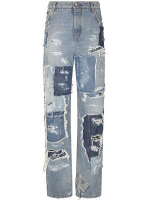 Distressed jeans ausgestellt Dolce & Gabbana blau