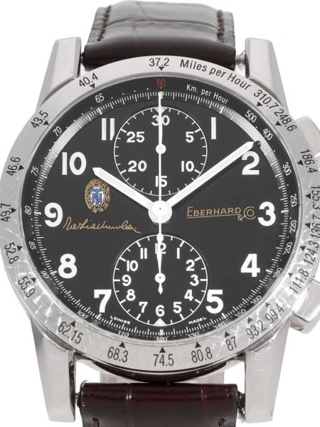 Armbanduhr Eberhard & Co schwarz