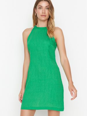 Šaty bez rukávů Trendyol zelené