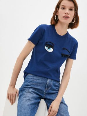 Футболка Chiara Ferragni Collection - Синий