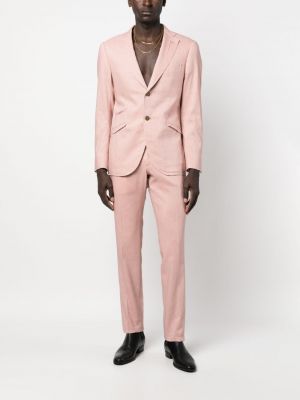 Oblek Maurizio Miri růžový