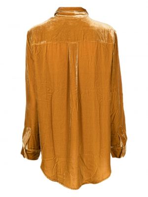 Marškiniai velvetinė Asceno auksinė