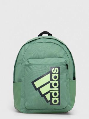 Plecak z nadrukiem Adidas zielony