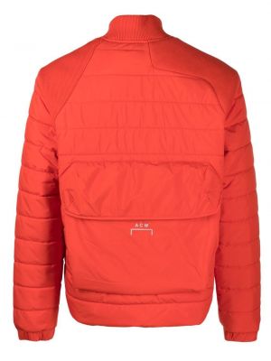 Péřová bunda na zip A-cold-wall* oranžová