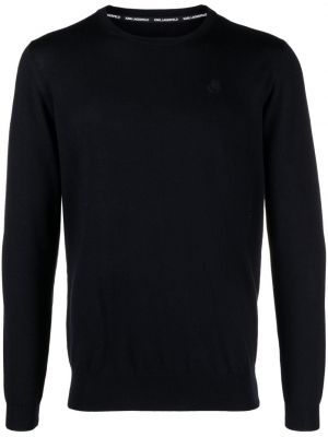 Vilnas džemperis Karl Lagerfeld zils