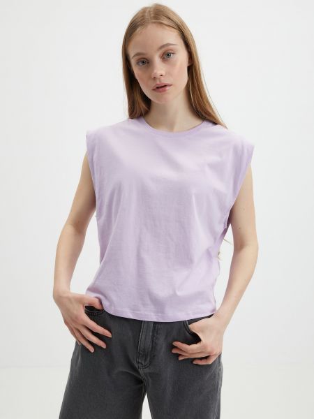 Marškinėliai Vero Moda violetinė