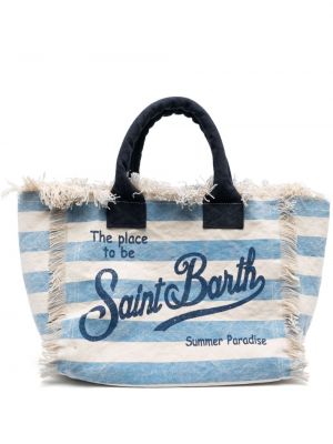 Памучни плажна чанта Mc2 Saint Barth