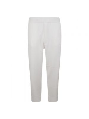 Białe spodnie sportowe Z Zegna