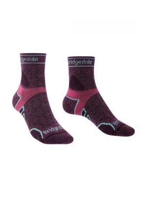 Спортивные носки из шерсти мериноса Bridgedale розовые