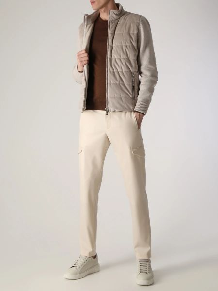 Шерстяной свитер Gran Sasso коричневый