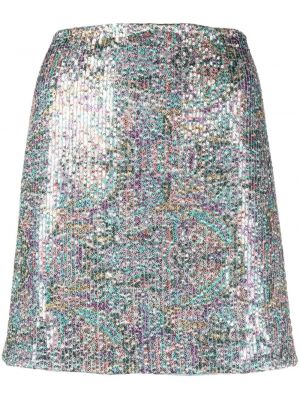 Flitrovaná sukňa Ba&sh fialová