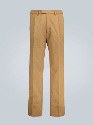 Pantaloni chino Prada beige