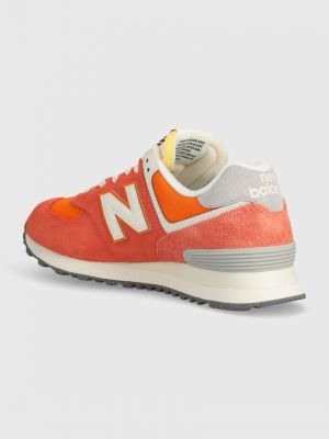 Sneakers New Balance 574 narancsszínű