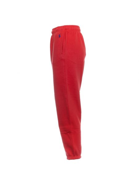 Spodnie sportowe Ralph Lauren czerwone