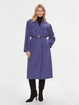 Oversize палто Imperial синьо