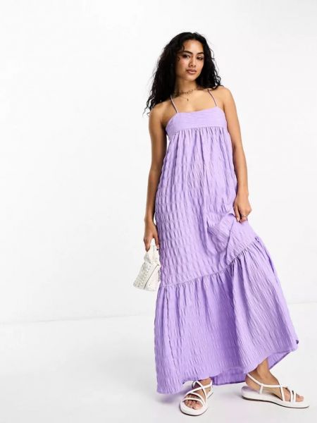 Длинное платье Esmee фиолетовое