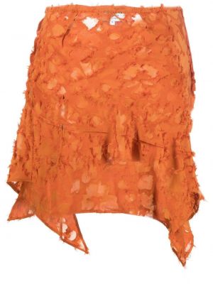 Spódniczka mini Collina Strada, pomarańczowy