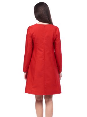 Красное платье мини Edelvika