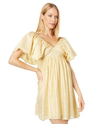 Платье мини Moon River желтое