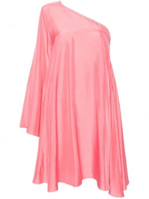 Μίντι φόρεμα Forte_forte ροζ