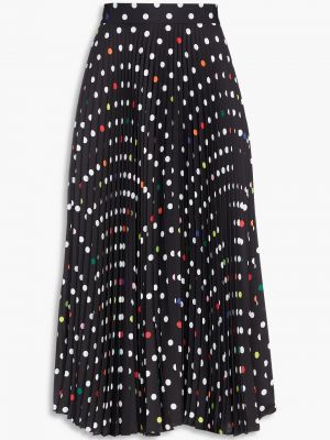 Spódnica plisowana Christopher Kane - Сzarny