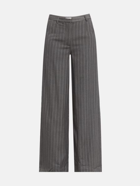 Расклешенные брюки Minimum, светло-серый