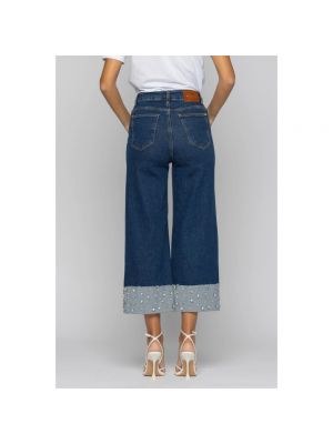 Pantalones culotte Kocca azul