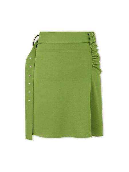 Mini falda Paco Rabanne verde