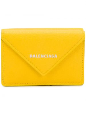 Πορτοφόλι Balenciaga κίτρινο